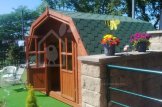 Garden Log Cabin ORLANDO (34 mm), 4x4 m (13'x13'), 16 m² customer 3