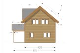 Log Cabin House VERA S (44 mm + Cladding), 126 m² specification 6