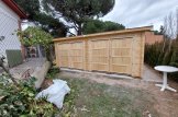 Double Wooden Garage ALTERNATIVE (44 mm), 6x6 m (20'x20'), 36 m² customer 2