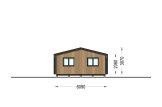 Granny Annexe NICOLE M (44 mm + Cladding), 12.7x6.2 m (42'x20'), 68 m² specification 6