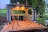 Garden Gazebo FLORA (28 mm), 3x5 m (10'x16'), 15 m² customer 1