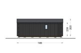 Granny Annexe DIANA Modern FM (34 mm + Cladding), 7.5x4.2 m (25'x14'), 26 m² specification 4