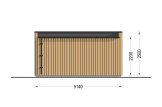 Garden Room PREMIUM (34 mm + Cladding), 5x3 m (17’x10’), 13 m² specification 4