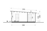 Single Wooden Carport MODERN With A Shed 5.95x5 m (20’x16’) specification 6