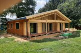 Log Cabin House RIVIERA (66 mm), 100 m² + 20 m² Terrace customer 3
