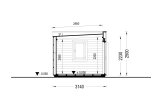 Garden Room PREMIUM (34 mm + Cladding), 5x3 m (17’x10’), 13 m² specification 6