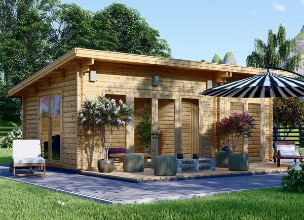 Garden Room MAJA (34 mm), 7.5x4 m (25'x13'), 30 m² avp.ui.product_images.thumbnail 1