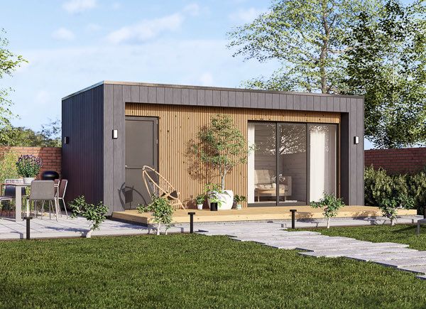 Garden room LAYLA (34 mm + cladding), 6x3 m (20'x10'), 15 m² avp.ui.product_images.thumbnail 1