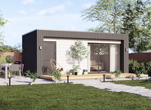 Garden room LAYLA (34 mm + cladding), 6x3 m (20'x10'), 15 m² avp.ui.product_images.thumbnail 1