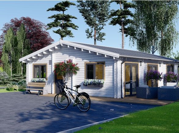 Log Cabin ALICE (44+44 mm), 72 m² avp.ui.product_images.thumbnail 1