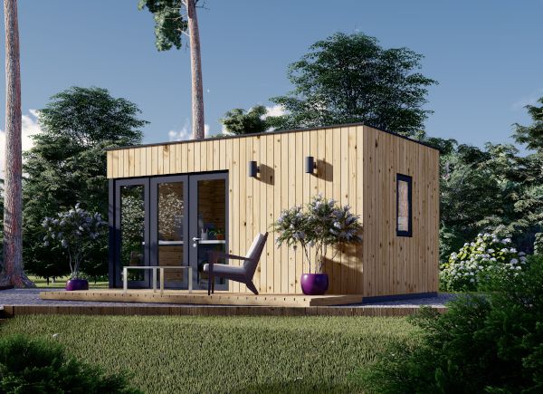 Garden Room PREMIUM (Insulated, 34 mm + Cladding), 5x3 m (16'x10'), 15 m² avp.ui.product_images.thumbnail 1