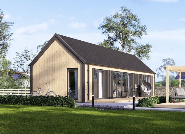 Log Cabin ADALINE (34 mm + Cladding), 50 m² avp.ui.product_images.thumbnail 1