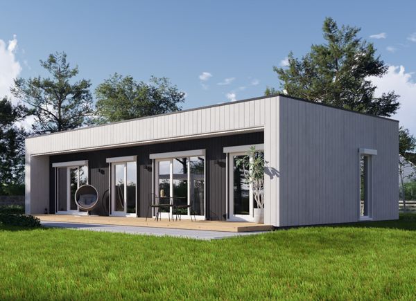 Granny Annexe KAYA 3 PV S (44 mm + Cladding), 70 m² thumbnail 1