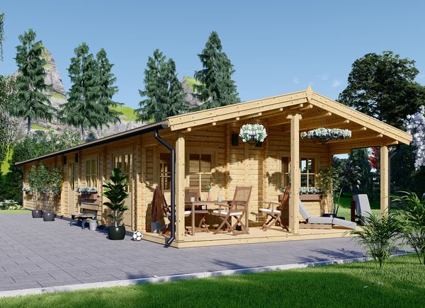 Granny Annexe BOSTON M (66 mm), 6x19 m (20'x62'), 114 m² avp.ui.product_images.thumbnail 1