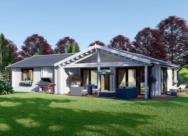 Log Cabin House ADELE (44+44 mm), 68 m² avp.ui.product_images.thumbnail 1