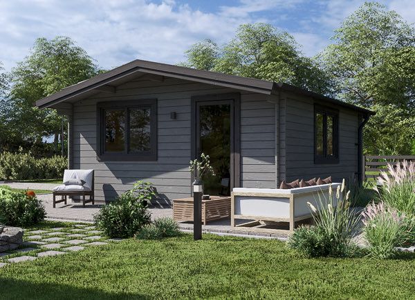 Log Cabin DREUX (34 mm), 5x5 m (16'x16'), 25 m² avp.ui.product_images.thumbnail 1