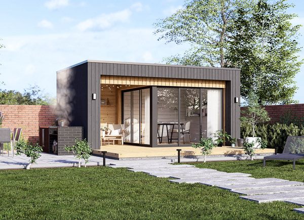 Garden room LAYLA (Insulated, 34 + cladding), 5x3 m (16'x10'), 13 m² avp.ui.product_images.thumbnail 1