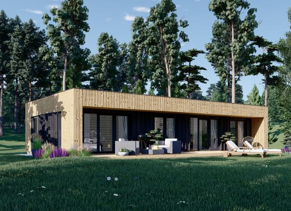 Granny Annexe KAYA 3 (Insulated PLUS, 44 mm + Cladding), 70 m² avp.ui.product_images.thumbnail 1
