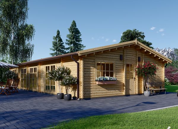 Log Cabin House JULIA (66 mm), 103 m² avp.ui.product_images.thumbnail 1