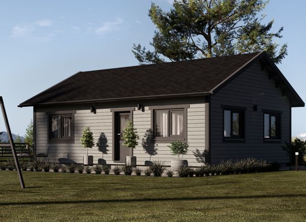 Log Cabin GRETA S (44 mm + Cladding), 48 m² thumbnail 1