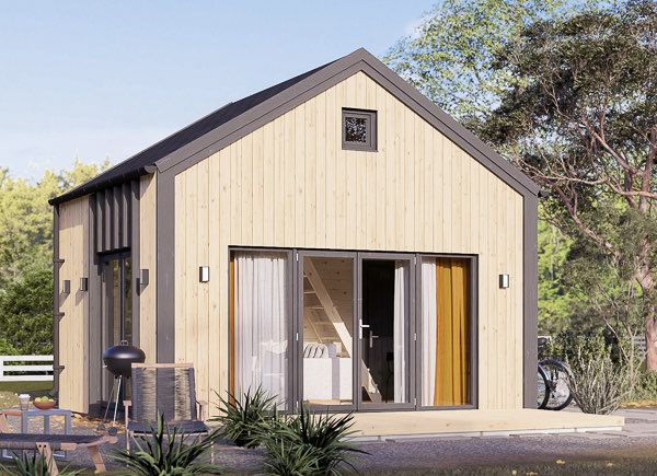 Log Cabin SARA With Loft (34 mm + Cladding), 20 m² avp.ui.product_images.thumbnail 1