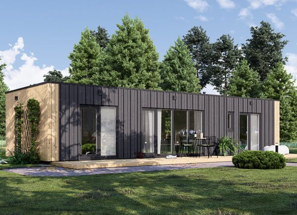 Granny Annexe BELLA 1 (Insulated, 44 mm + Cladding), 46 m² avp.ui.product_images.thumbnail 1