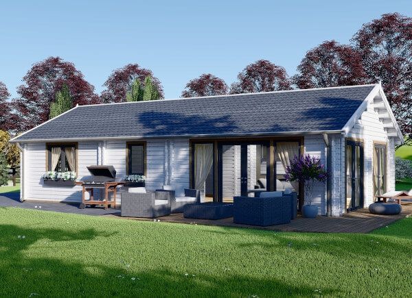 Log Cabin House ANICA (44+44 mm), 71 m² avp.ui.product_images.thumbnail 1