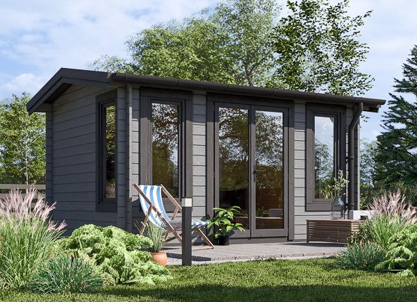 Garden Room POOLHOUSE (44 mm), 4x3 m (13'x10'), 12 m² avp.ui.product_images.thumbnail 1
