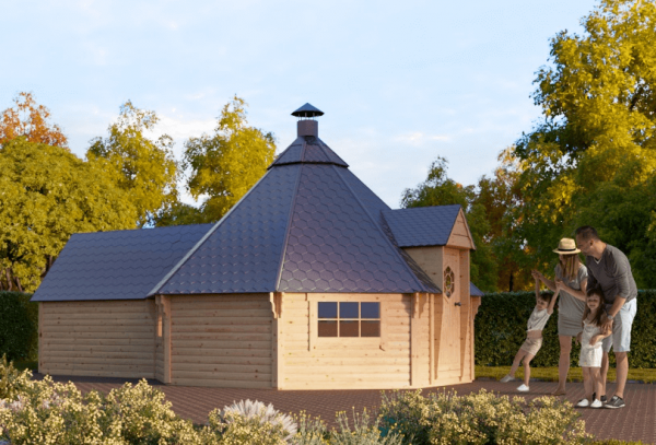 BBQ Hut KOTA 16 With Extension (44 mm), 4.5x6.4 m (15'x21'), 16.5 m² avp.ui.product_images.thumbnail 1