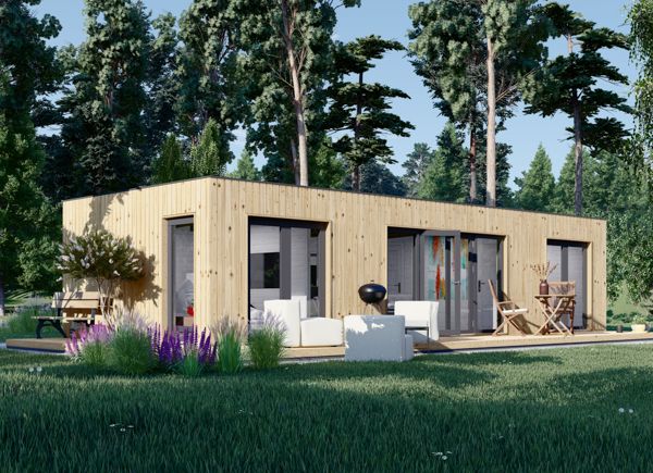 Granny Annexe PREMIUM (Insulated, SIPS), 10.5x4.5 m (35'x15'), 47 m² avp.ui.product_images.thumbnail 1