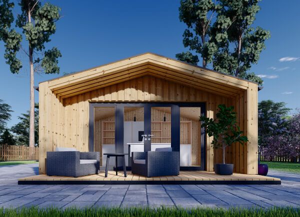 Log Cabins for Sale UK: Wooden Garden Log Cabin Kits