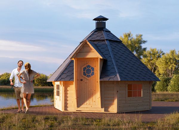 BBQ Hut KOTA 9 (44 mm), 3.8x3.3 m (12'x11'), 9.2 m² avp.ui.product_images.thumbnail 1
