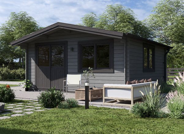 Log Cabin LILLE (44 mm), 5x5 m (16'x16'), 25 m² avp.ui.product_images.thumbnail 1