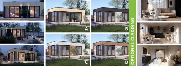 Garden Room PREMIUM (34 mm + Cladding)