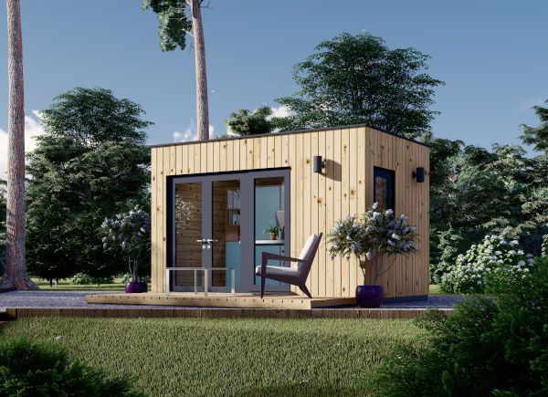 Garden Room PREMIUM (34 mm + Cladding), 4.1x2.4 m (14'x8'), 10 m² avp.ui.product_images.thumbnail 1