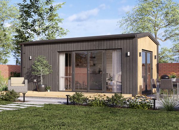 Garden Room EMMY PLUS (Insulated, 34 + cladding), 6x3 m (20'x10'), 18 m² avp.ui.product_images.thumbnail 1