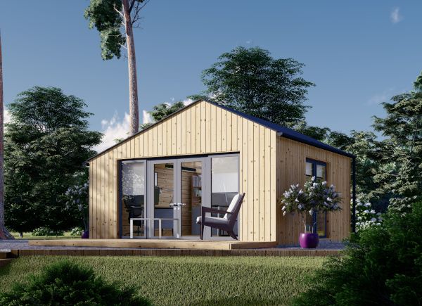 Garden Cabin TONIA (Insulated, 34 mm + Cladding), 5x5 m, 25 m² avp.ui.product_images.thumbnail 1