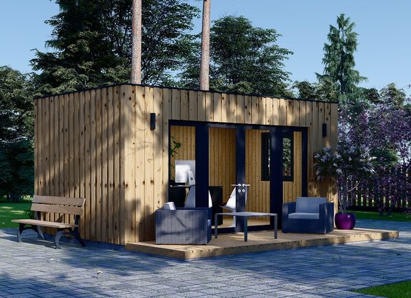 Garden Office PREMIUM (SIP Panels), 6x3 m (20'x10'), 18 m² avp.ui.product_images.thumbnail 1