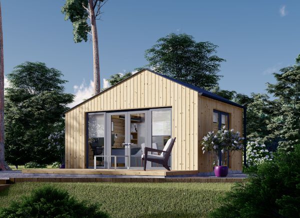 Garden Cabin TONIA (34 mm + Cladding), 5x4 m, 20 m² avp.ui.product_images.thumbnail 1