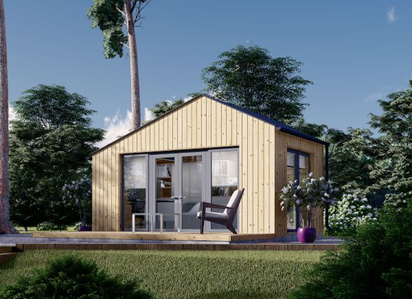 Garden Cabin TONIA (Insulated, 34 mm + Cladding), 5x3 m, 15 m² avp.ui.product_images.thumbnail 1