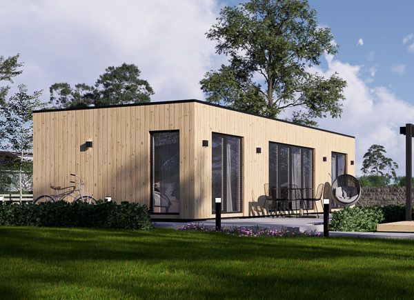 Granny Annexe PREMIUM S (Insulated, 34 mm + Cladding), 10.5x4.5 m (35'x15'), 47 m² avp.ui.product_images.thumbnail 1
