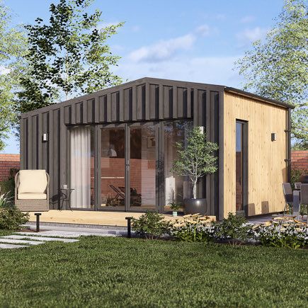 Garden Room TONIA PLUS (34 mm + cladding), 5x3 m (16'x10'), 15 m² avp.ui.product_images.thumbnail 1