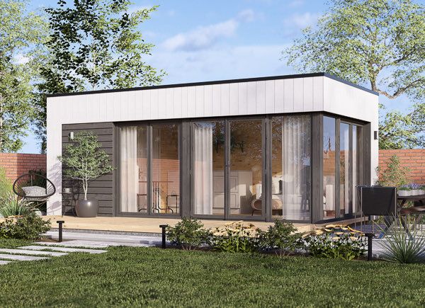 Garden room INES (34 mm + cladding), 6x3 m (20'x10'), 18 m² avp.ui.product_images.thumbnail 1