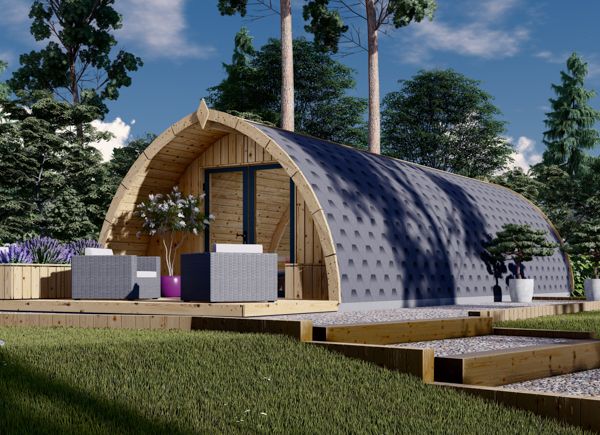 Glamping / Camping Pod BRETA (44 mm), 4x10 m (13'x32'), 40 m² avp.ui.product_images.thumbnail 1