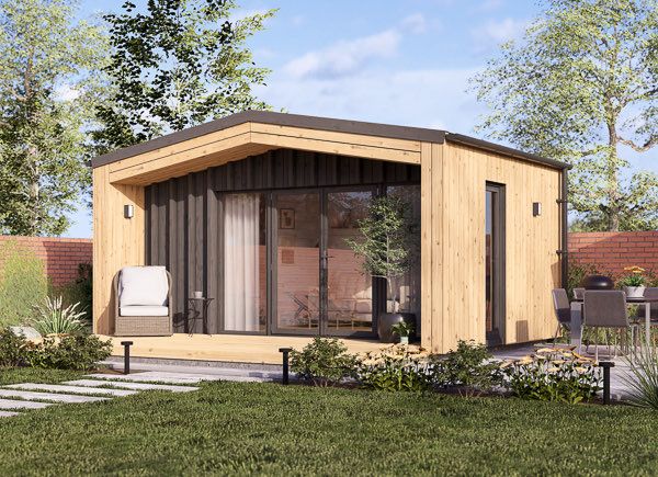 Garden Room PIA PLUS (34 mm + cladding), 5x3 m (16'x10'), 15 m² avp.ui.product_images.thumbnail 1