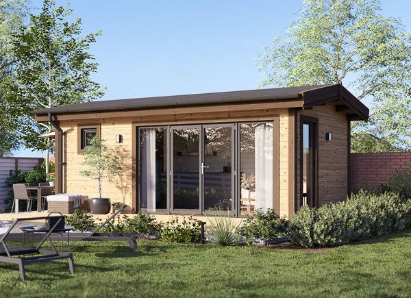 Garden Room ARTUR PLUS (34 mm + cladding), 6x3 m (20'x10'), 18 m² avp.ui.product_images.thumbnail 1