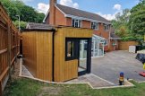 Garden Room PREMIUM S (Insulated PLUS, 34 mm + Cladding), 4.1x2.4 m (14'x8'), 10 m² customer 2