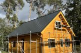 Log Cabin House DORIS (44+44 mm + Insulation), 80 m² customer 1