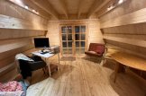 Log Cabin TIPI (44 mm), 4.5x7 m (15'x23'), 23 m² + 14 m² Loft customer 2