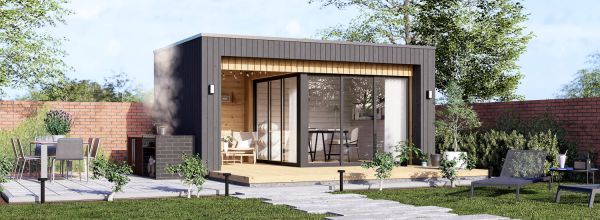 Garden room LAYLA (Insulated, 34 + cladding), 5x3 m (16'x10'), 13 m² — Quick Garden